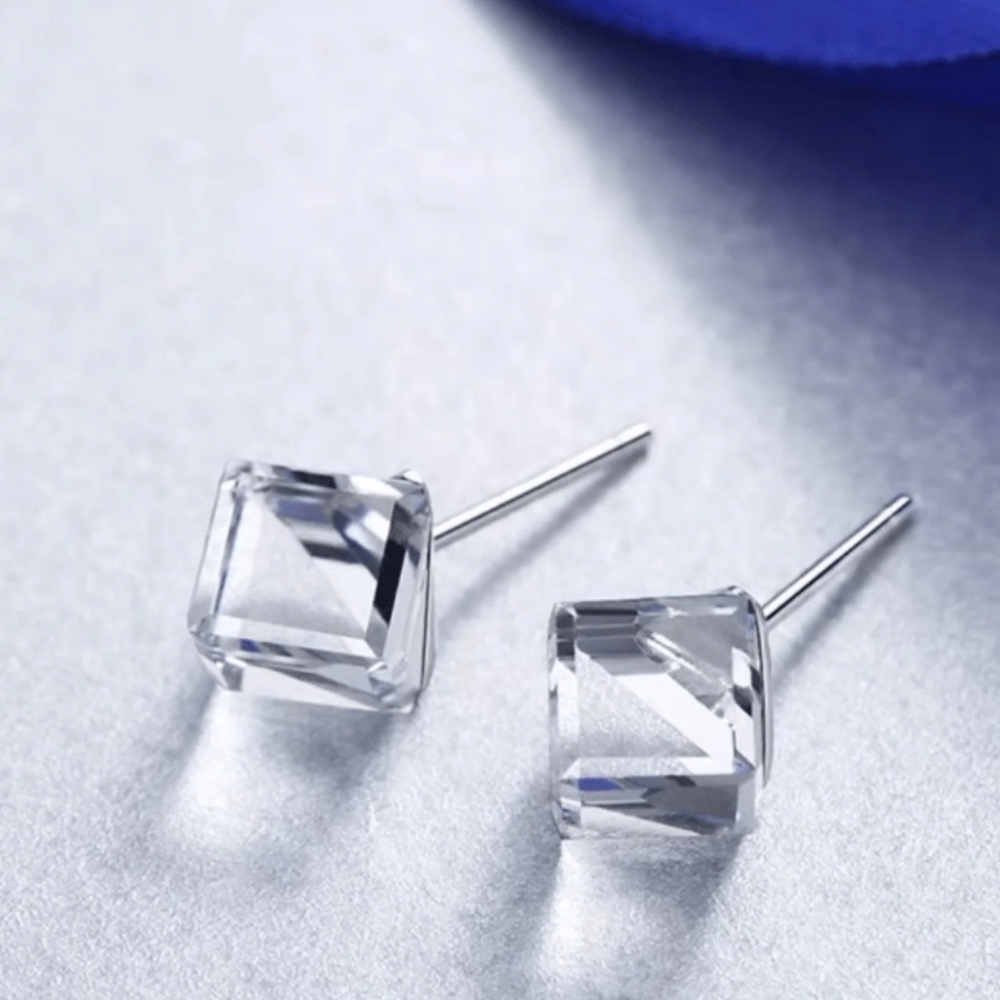 Cube earrings